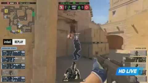 Poster siaran Chicken Coop VS Overtake Sector