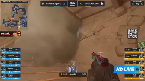 Poster siaran EYEBALLERS VS GamerLegion
