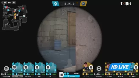 Poster siaran A-nata VS Hacha Esports