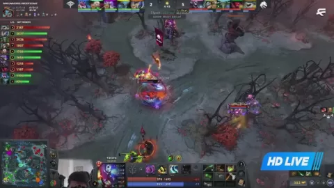 Poster siaran Team Spirit VS Team Legion