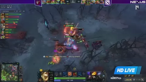 Poster siaran Teamdk VS New Growth