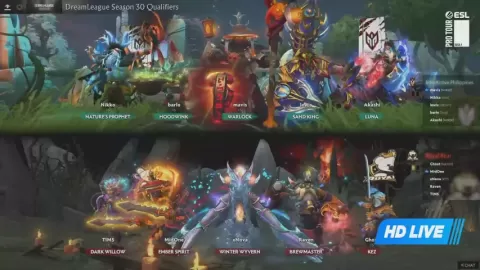 Poster siaran Royal Bear VS Interactive Philippines