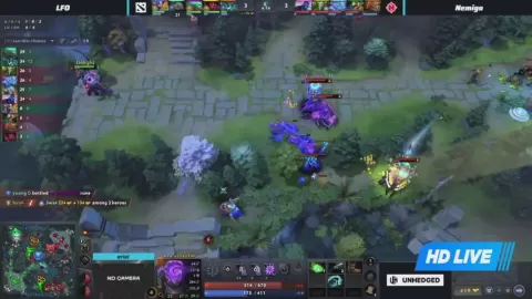 Poster siaran Nemiga Gaming VS LFO