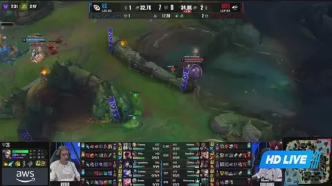 Poster siaran MVK Esports VS Karmine Corp