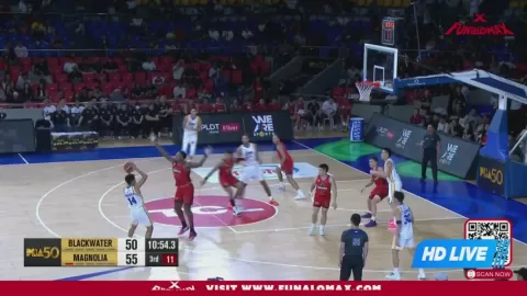 Poster siaran Blackwater Bossing VS Magnolia Hotshots