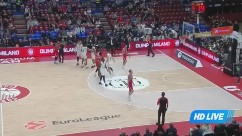 Poster siaran Olimpia Milano VS Dubai
