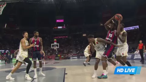 Poster siaran Baskonia Vitoria VS Dubai