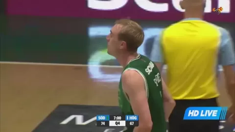 Poster siaran Sodertalje BBK VS Hogsbo Basket
