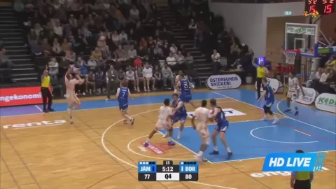 Poster siaran Jamtland Basket VS Boras Basket