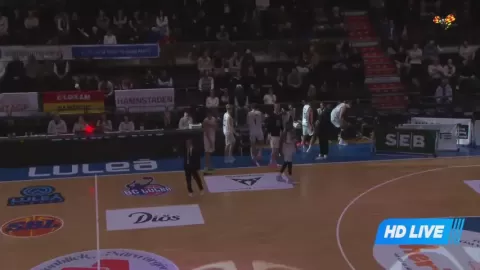 Poster siaran BC Lulea VS KFUM Nassjo