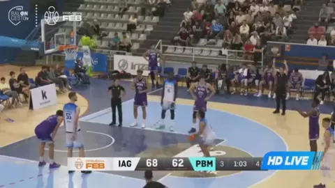 Poster siaran Gipuzkoa Basket VS Palmer Basket