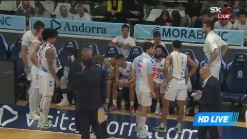 Poster siaran MoraBanc Andorra VS C.B. Breogan Lugo