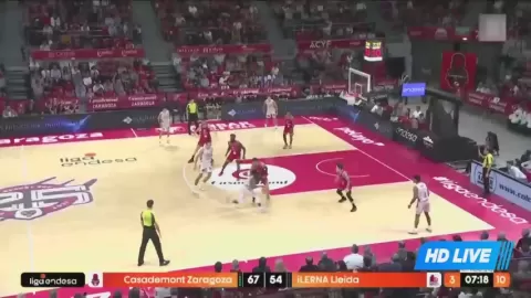 Poster siaran Casademont Zaragoza VS Forca Lleida