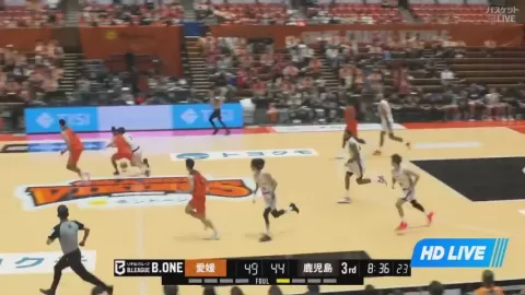 Poster siaran Ehime Orange Vikings VS Kagoshima Rebnise