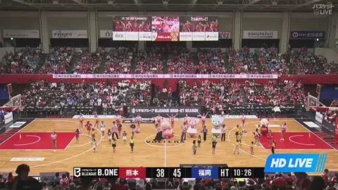 Poster siaran Kumamoto Volters VS Rizing Zephyr Fukuoka