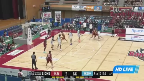 Poster siaran Bambitious Nara VS Tokyo United Basketball Club