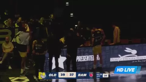 Poster siaran EWE Baskets Oldenburg VS Brose Bamberg