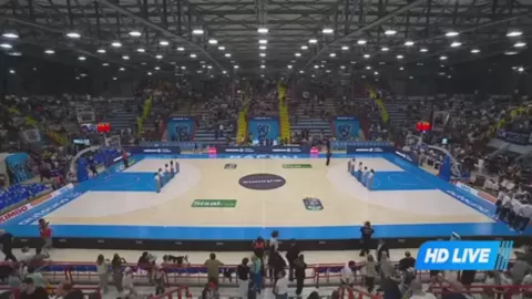Poster siaran Napoli Basket VS Olimpia Milano