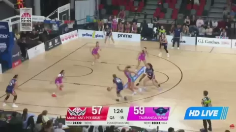 Poster siaran Mainland Pouakai Women VS Tauranga Whai Women