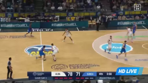 Poster siaran Alba Berlin VS KK Igokea