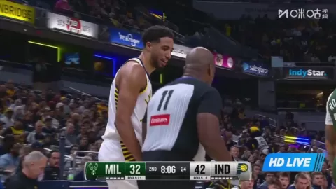 Poster siaran Indiana Pacers vs Milwaukee Bucks