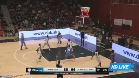 Poster siaran HBK Prievidza VS Absheron Lions