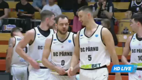 Poster siaran KK Parnu VS Basket Club Vienna