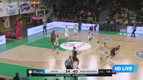 Poster siaran ONYX Levice VS Szolnoki Olajbanyasz