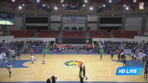Poster siaran Bataan Risers VS San Juan Knights