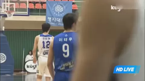 Poster siaran Myongji University VS Dankook University