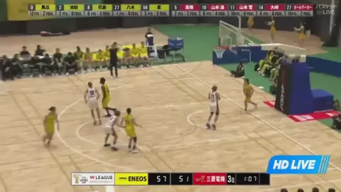 Poster siaran ENEOS Sunflowers Women VS Mitsubishi Electric Dolphins Women
