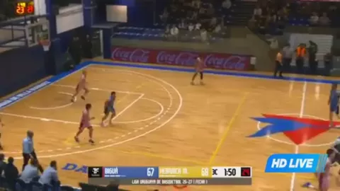 Poster siaran Bigua VS Hebraica y Macabi