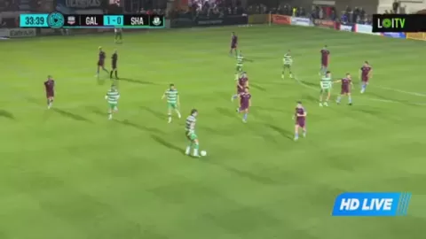 Poster siaran Galway United FC VS Shamrock Rovers