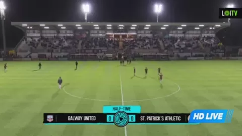 Poster siaran Galway United FC VS St. Patrick's Athletic