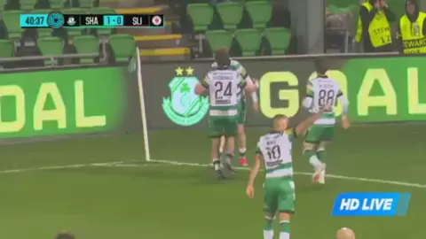 Poster siaran Shamrock Rovers VS Sligo Rovers