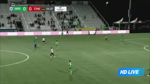 Poster siaran Hartford Athletic VS Charleston Battery