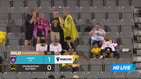 Poster siaran Miami FC VS Charleston Battery