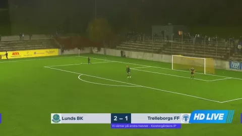Poster siaran Lunds BK VS Trelleborgs FF