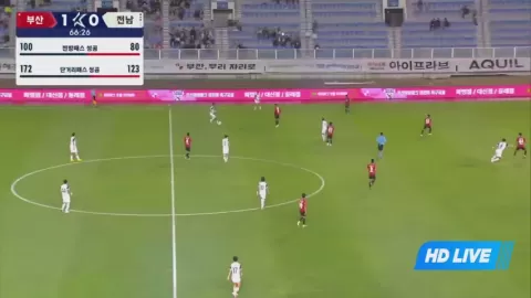 Poster siaran Busan I Park VS Jeonnam Dragons
