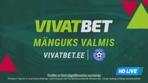 Poster siaran Paide Linnameeskond VS Trans Narva