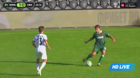 Poster siaran FK Krasnodar Youth VS FC Pari Nizhniy Novgorod Youth