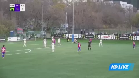 Poster siaran CSKA Moscow Reserves VS Rodina Moscow Youth