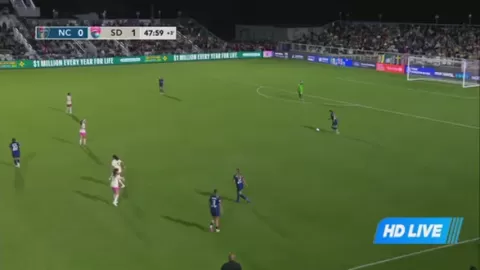 Poster siaran North Carolina Courage Women VS San Diego Wave Women