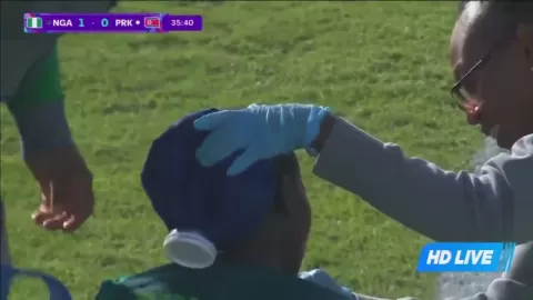 Poster siaran Nigeria U17 Women VS North Korea U17 Women
