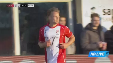 Poster siaran Emmen VS Almere City FC