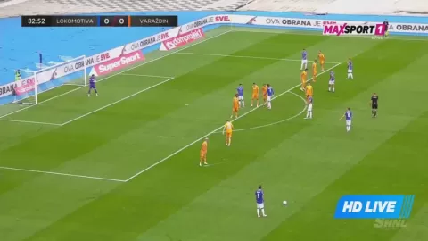 Poster siaran NK Lokomotiva Zagreb VS NK Varteks Varazdin