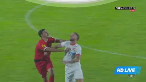Poster siaran Radnicki 1923 Kragujevac VS Crvena Zvezda