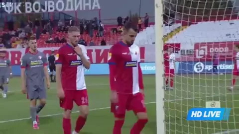 Poster siaran Vojvodina Novi Sad VS Radnicki 1923 Kragujevac