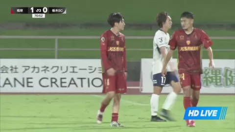 Poster siaran FC Ryukyu Okinawa VS Tochigi SC