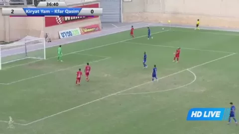 Poster siaran Kiryat Yam SC VS Kafr Qasim